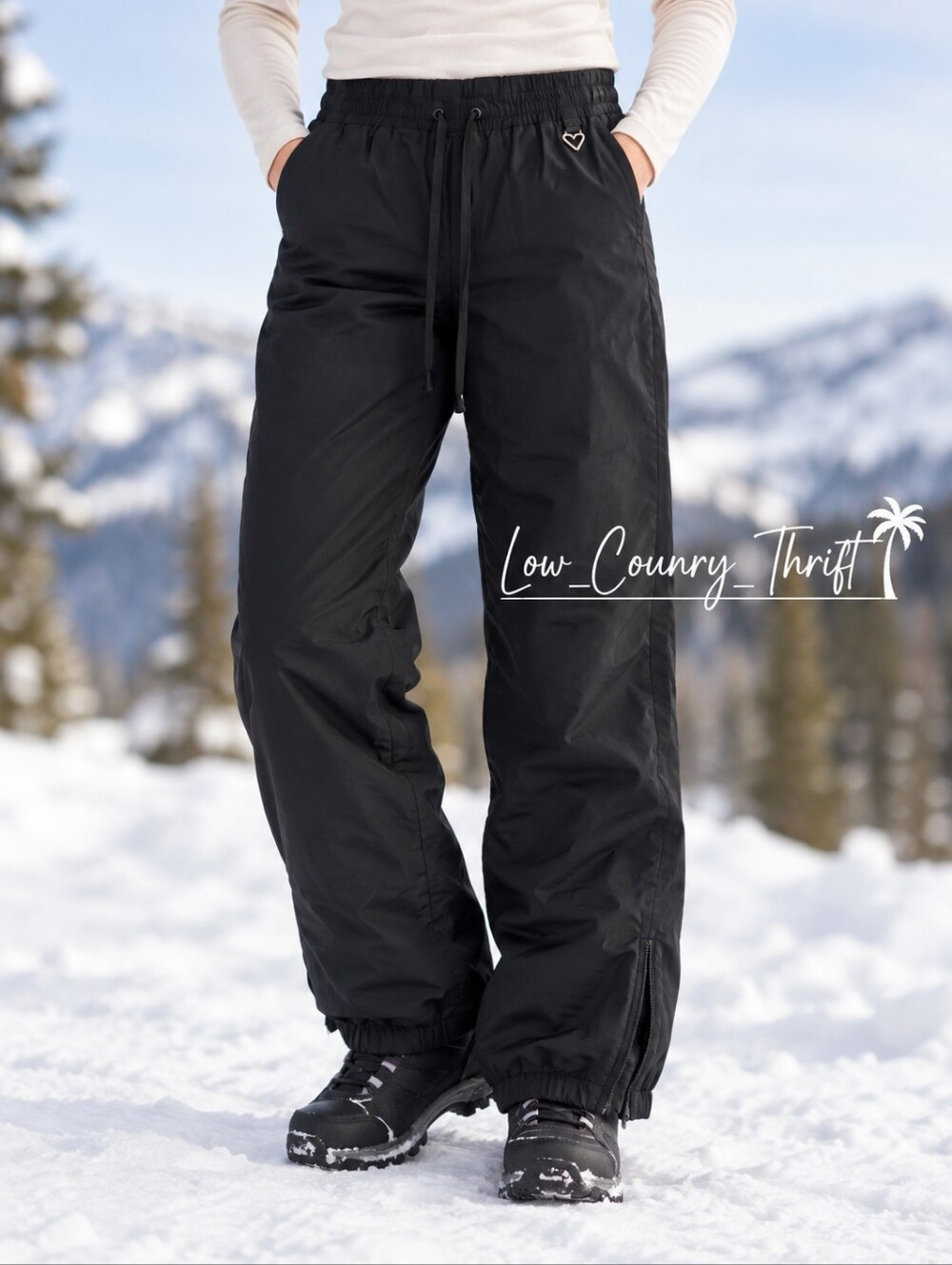 Vintage Obermeyer Blizzard Gore-Tex Ski Pants Women's 12 Black Snow